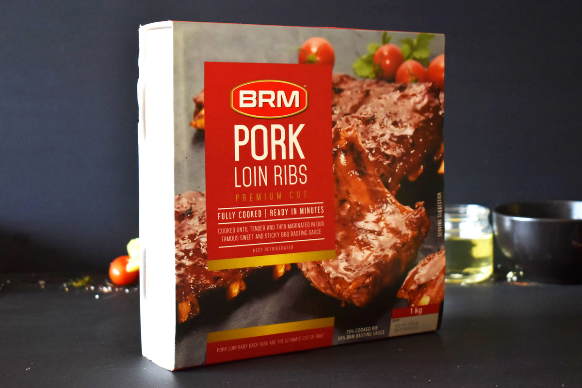 Brm Ribs BRM Pork Spareribs 1kg Marinated – M3ATHAUS