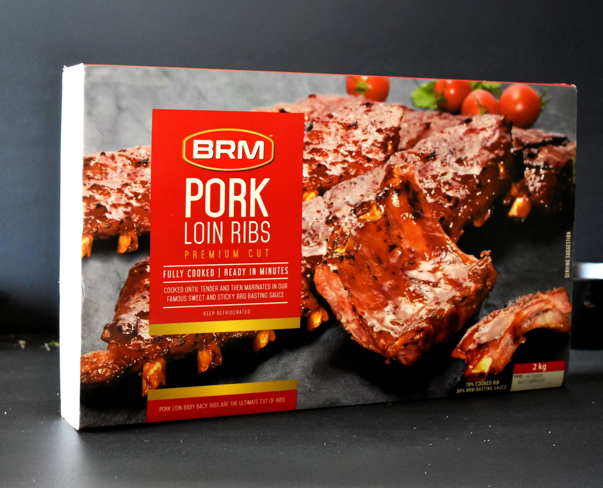 Brm Ribs BRM Pork Spareribs 2kg Marinated – M3ATHAUS